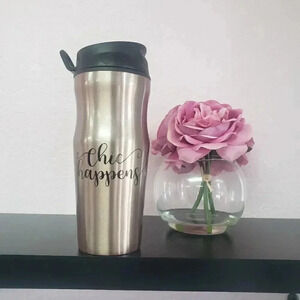 Chic Happens Stainless Steel Tumbler